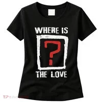 Question Mark Where Is The Love Women's T-Shirt thumb 0