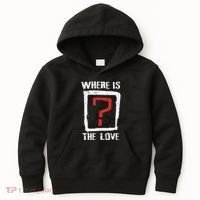 Question Mark Where Is The Love Kids Hoodie thumb 0