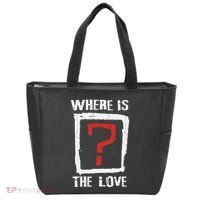 Question Mark Where Is The Love Tote Bag thumb 0