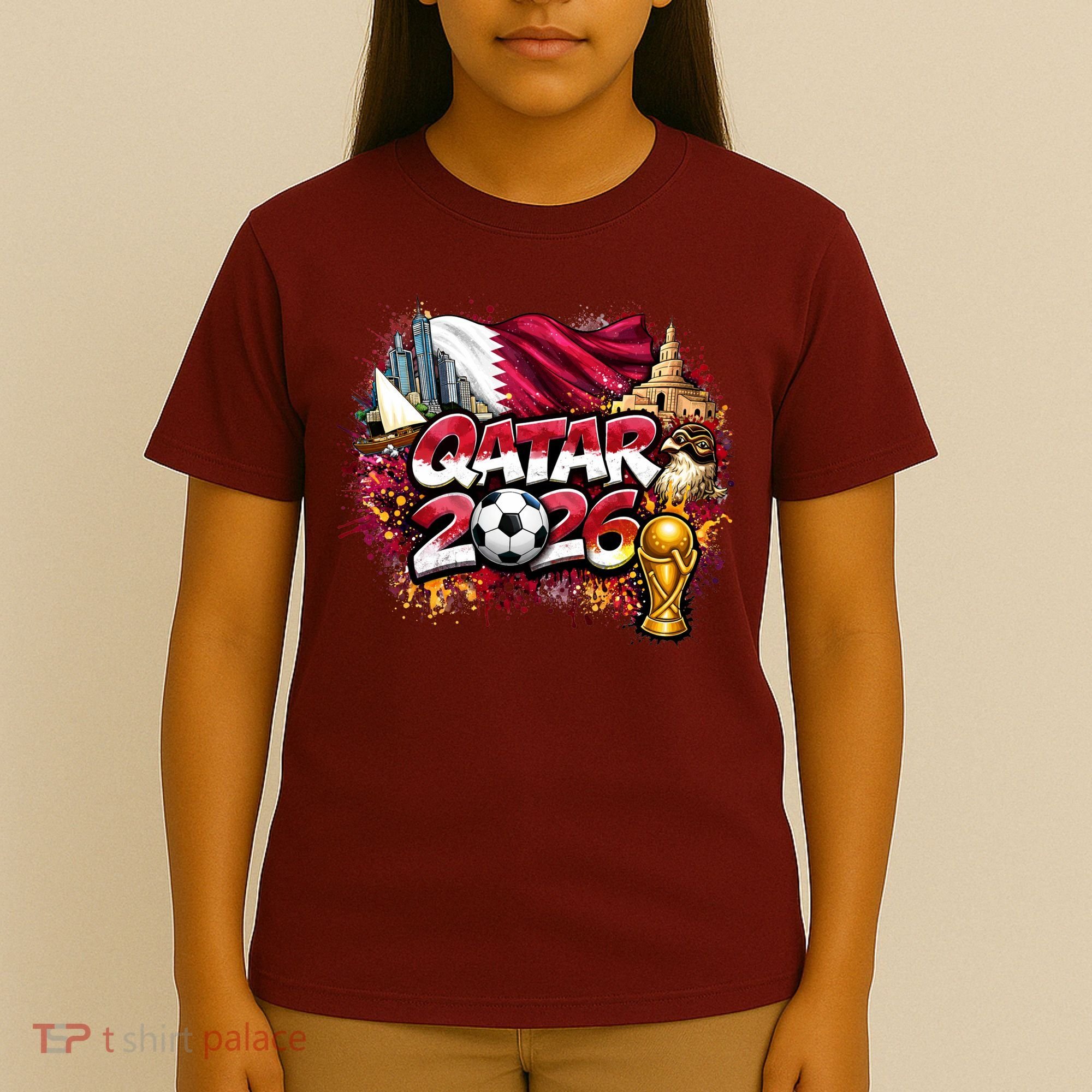 QATAR North America Soccer Tournament 2026 T-Shirt
