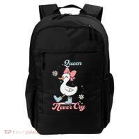 Queen Never Cry Funny Meme Goose Silly Sarcastic Women Backpack thumb 0