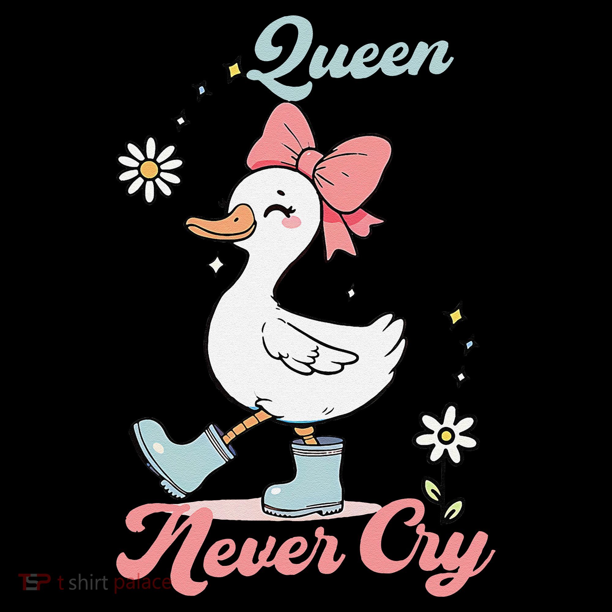 Queen Never Cry Funny Meme Goose Silly Sarcastic Women Coffee Mug