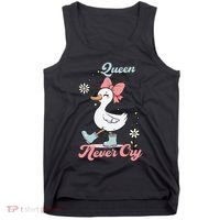 Queen Never Cry Funny Meme Goose Silly Sarcastic Women Tank Top thumb 0