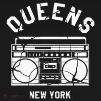 Queens Ny Gifts New York Nyc Boombox T-Shirt thumb 7