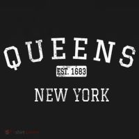 Queens New York Ny Vintage Established T-Shirt thumb 7