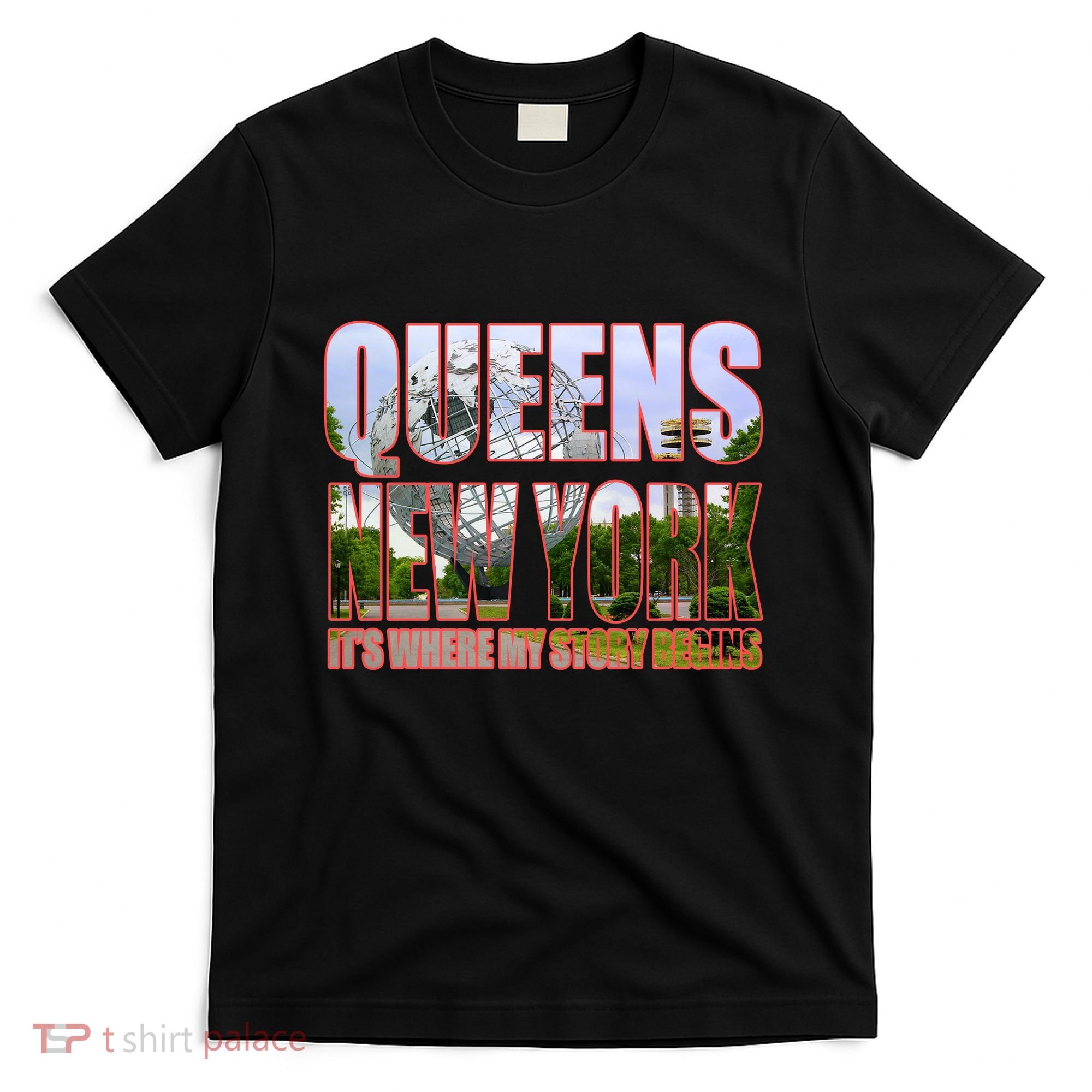 Queen New York It's Where My Story Begins T-Shirt