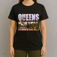 Queen New York It's Where My Story Begins T-Shirt thumb 4