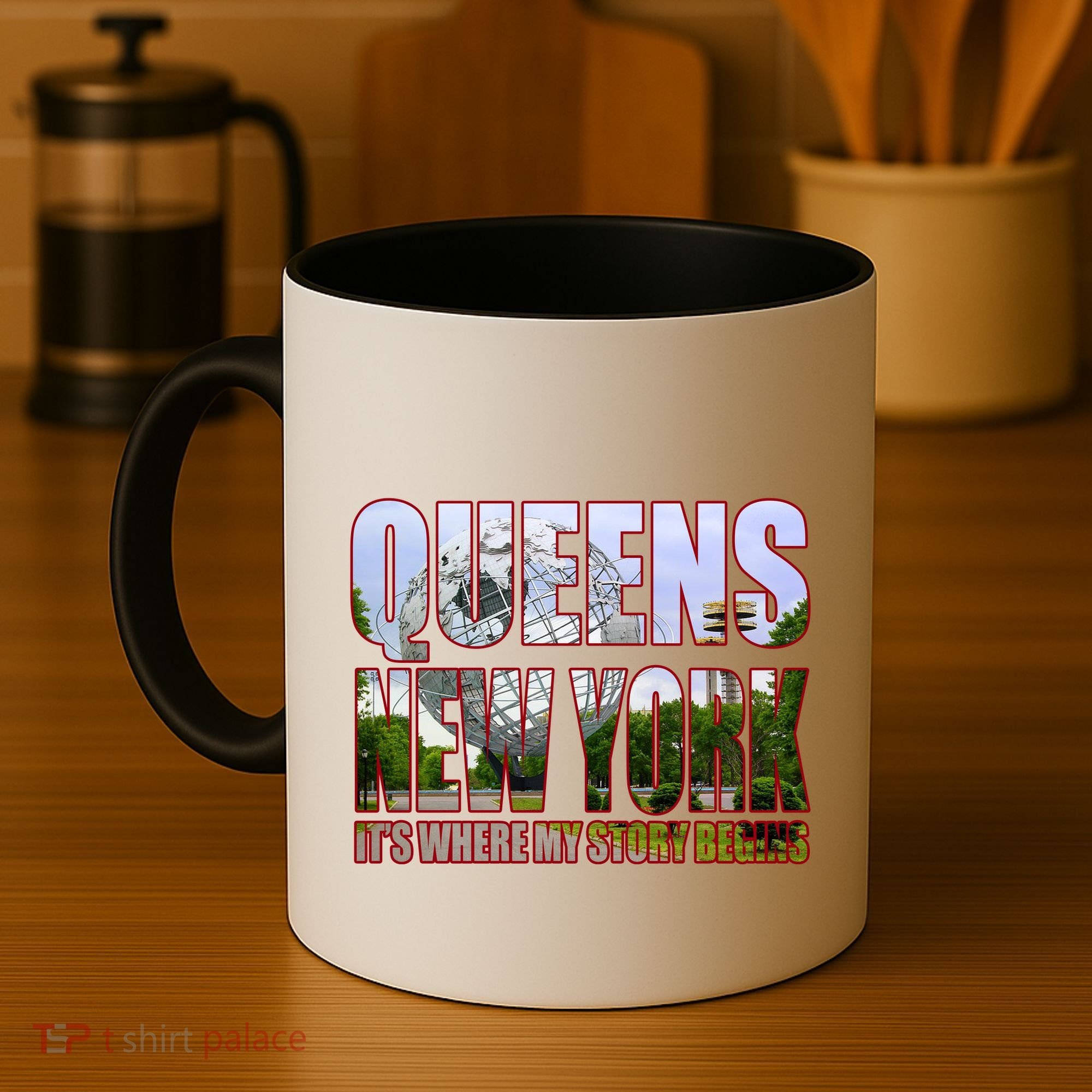 Queen New York It's Where My Story Begins Coffee Mug