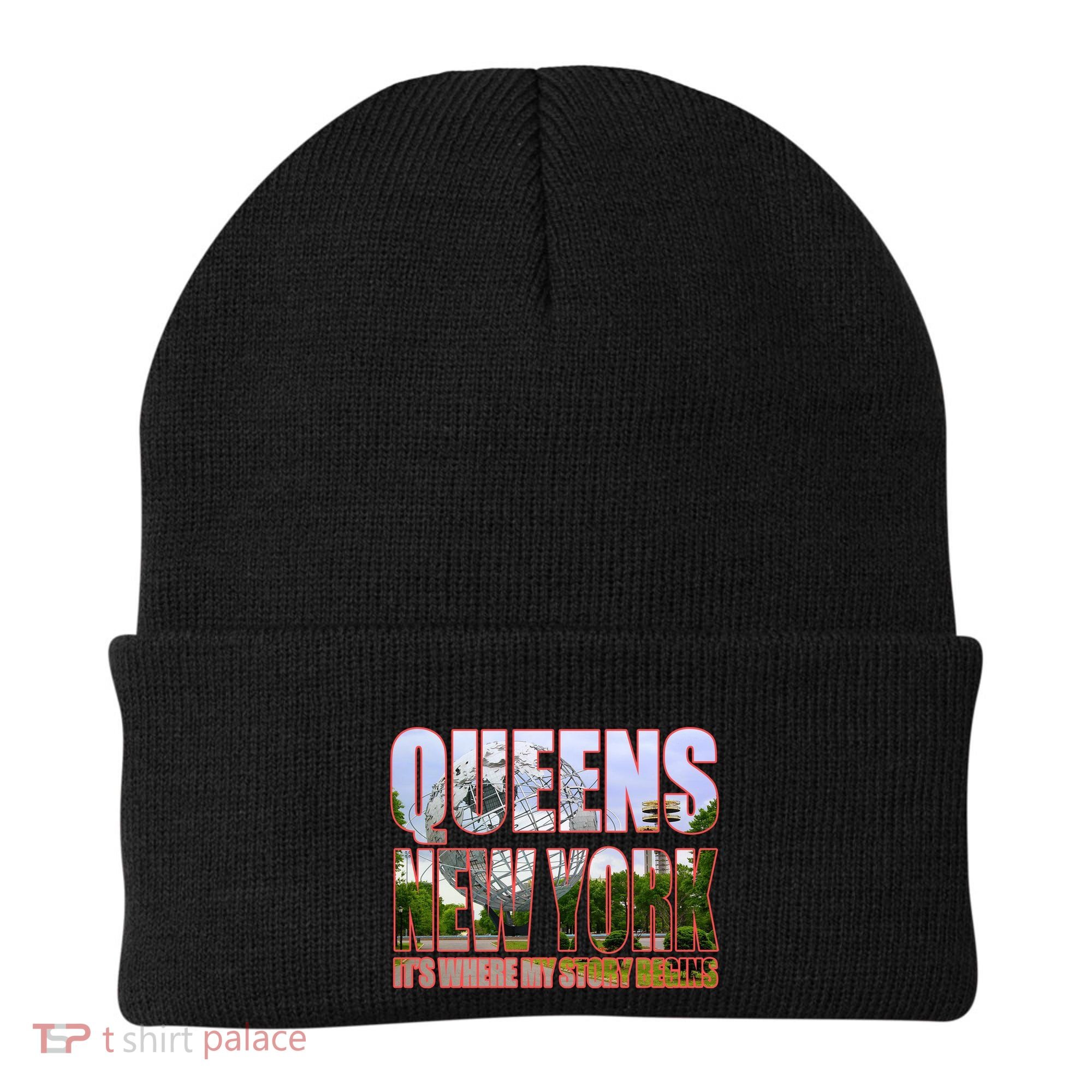 Queen New York It's Where My Story Begins Beanie