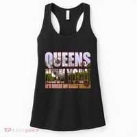 Queen New York It's Where My Story Begins Women's Tank Top thumb 0