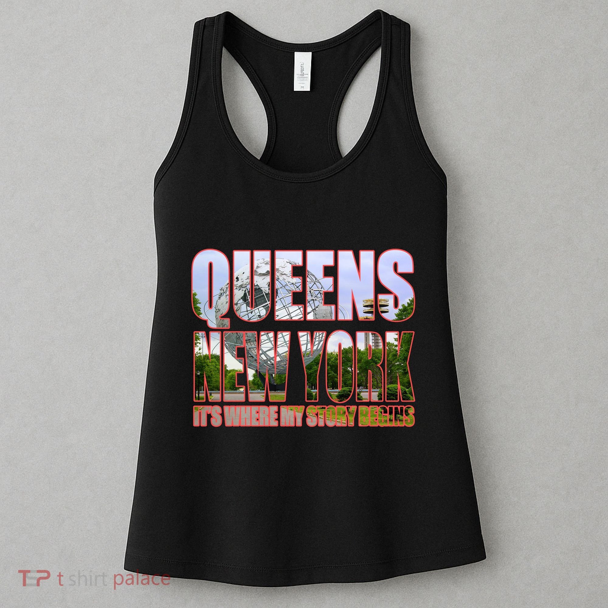 Queen New York It's Where My Story Begins Women's Tank Top