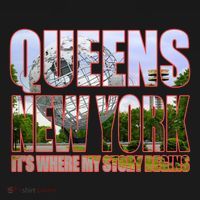 Queen New York It's Where My Story Begins Baby Bodysuit thumb 2