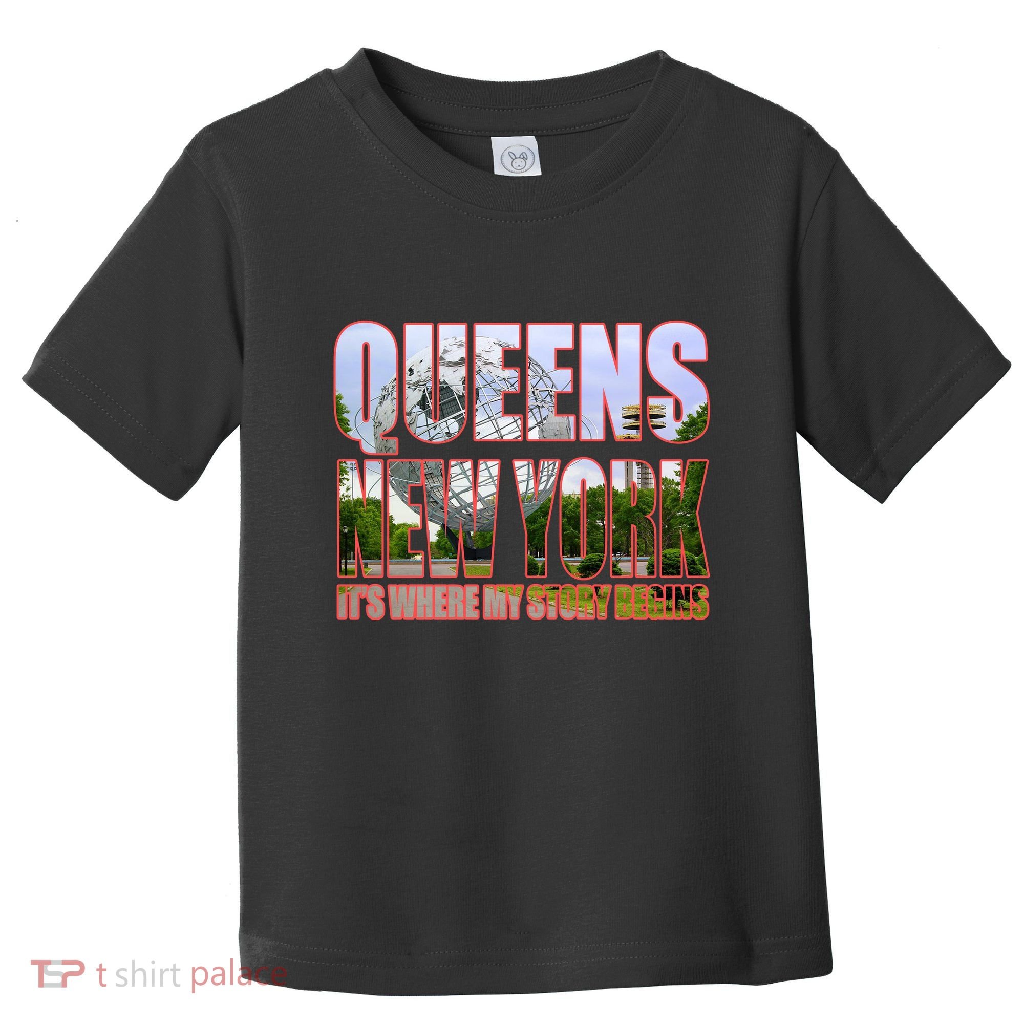 Queen New York It's Where My Story Begins Toddler T-Shirt