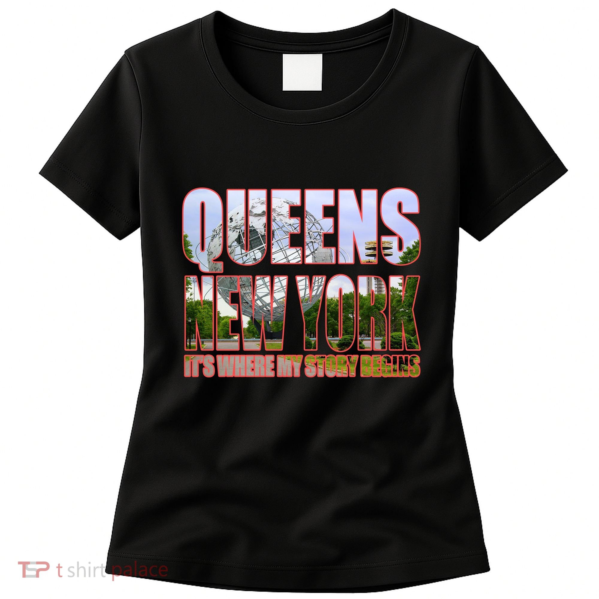 Queen New York It's Where My Story Begins Women's T-Shirt