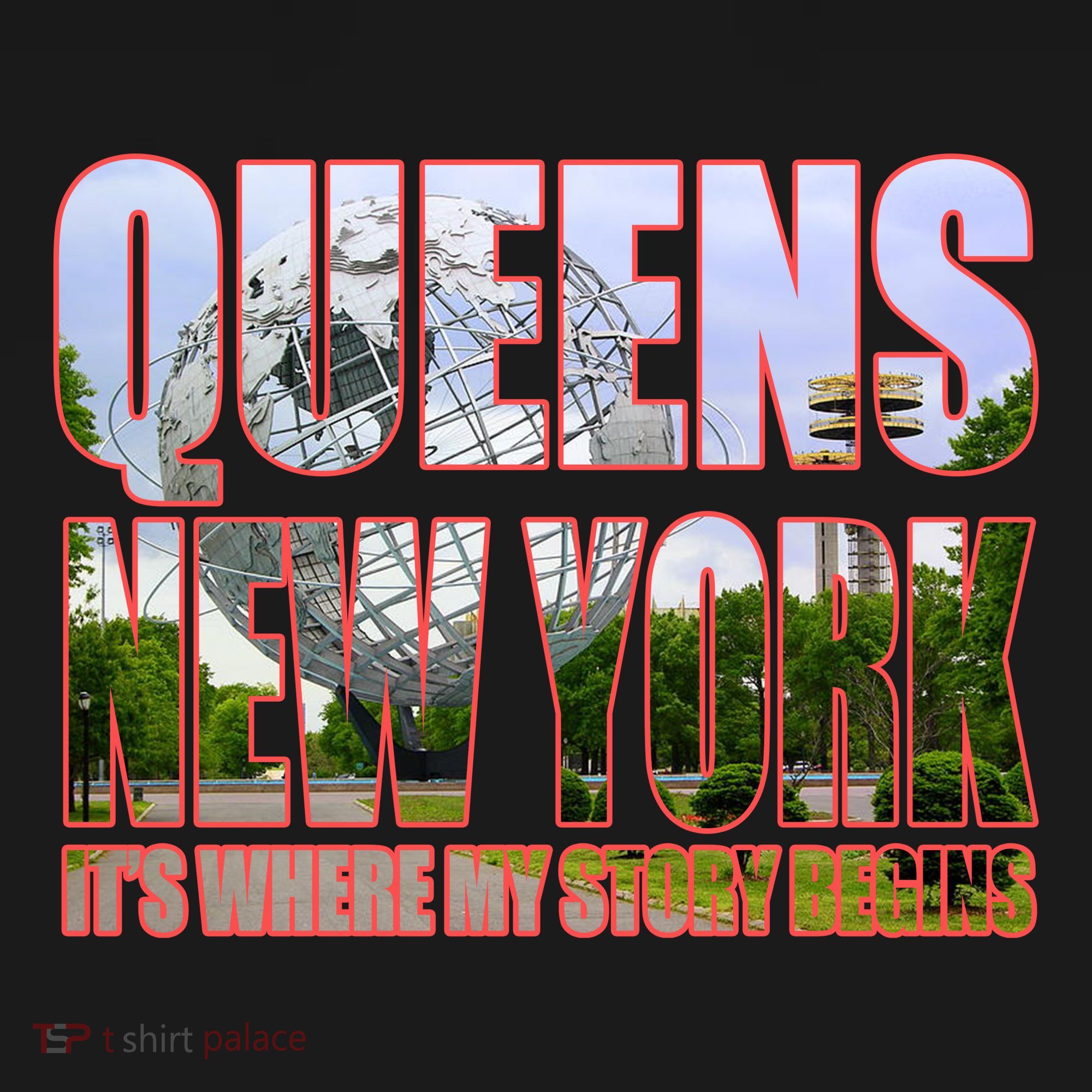 Queen New York It's Where My Story Begins Women's T-Shirt