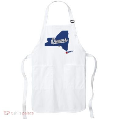 Queens New York Ny Map Apron
