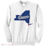 Queens New York Ny Map Sweatshirt thumb 0
