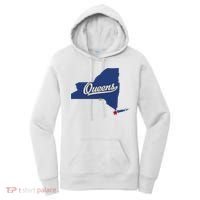 Queens New York Ny Map Women's Hoodie thumb 0
