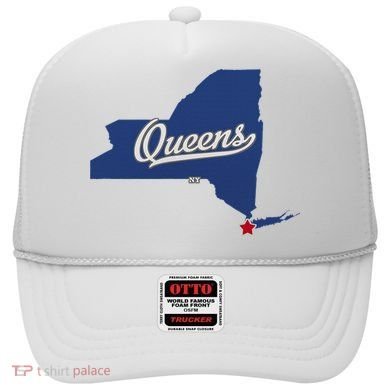 Queens New York Ny Map Hat