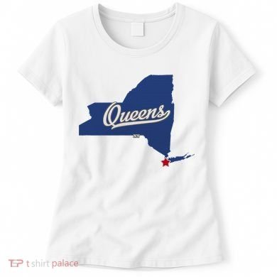 Queens New York Ny Map Women's T-Shirt