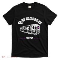 Queens New York 7 Train New York City Borough Nyc T-Shirt thumb 0