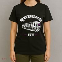 Queens New York 7 Train New York City Borough Nyc T-Shirt thumb 4