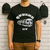 Queens New York 7 Train New York City Borough Nyc T-Shirt thumb 6