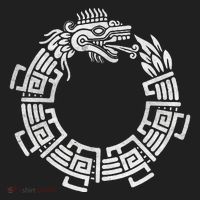 Quetzalcoatl Ouroboros Aztec Serpent Mayan Inca Toltec Women's Sweatshirt thumb 2