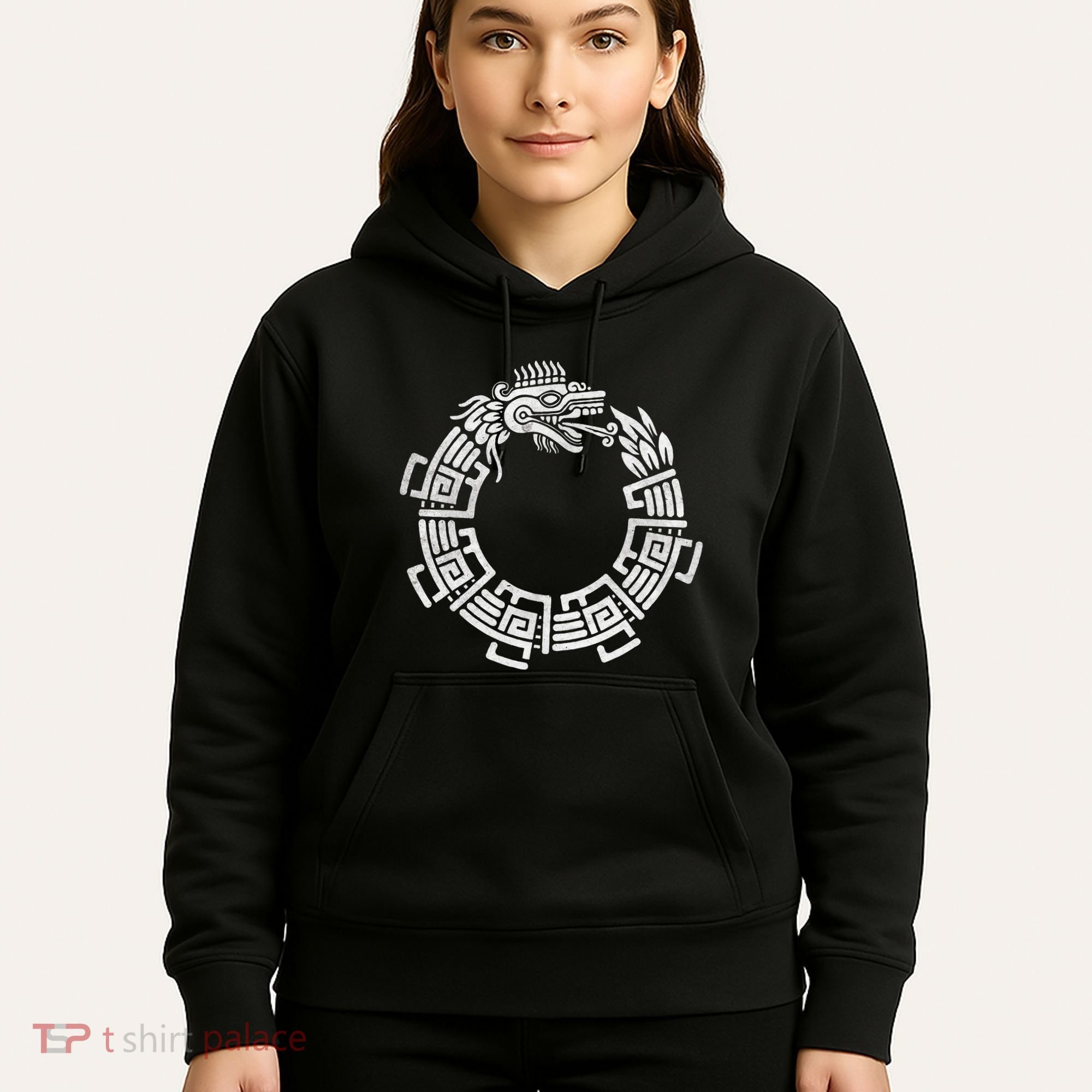 Quetzalcoatl Ouroboros Aztec Serpent Mayan Inca Toltec Hoodie