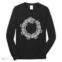 Quetzalcoatl Ouroboros Aztec Serpent Mayan Inca Toltec Long Sleeve Shirt thumb 0