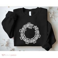Quetzalcoatl Ouroboros Aztec Serpent Mayan Inca Toltec Sweatshirt thumb 2