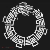 Quetzalcoatl Ouroboros Aztec Serpent Mayan Inca Toltec Sweatshirt thumb 3