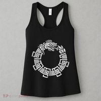 Quetzalcoatl Ouroboros Aztec Serpent Mayan Inca Toltec Women's Tank Top thumb 3