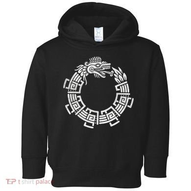 Quetzalcoatl Ouroboros Aztec Serpent Mayan Inca Toltec Toddler Hoodie