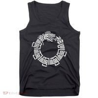 Quetzalcoatl Ouroboros Aztec Serpent Mayan Inca Toltec Tank Top thumb 0