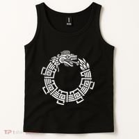 Quetzalcoatl Ouroboros Aztec Serpent Mayan Inca Toltec Tank Top thumb 2
