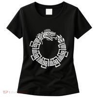Quetzalcoatl Ouroboros Aztec Serpent Mayan Inca Toltec Women's T-Shirt thumb 0