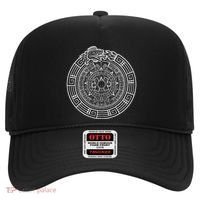 Quetzalcoatl Ouroboros Aztec Serpent Aztec Sun Stone Hat thumb 0