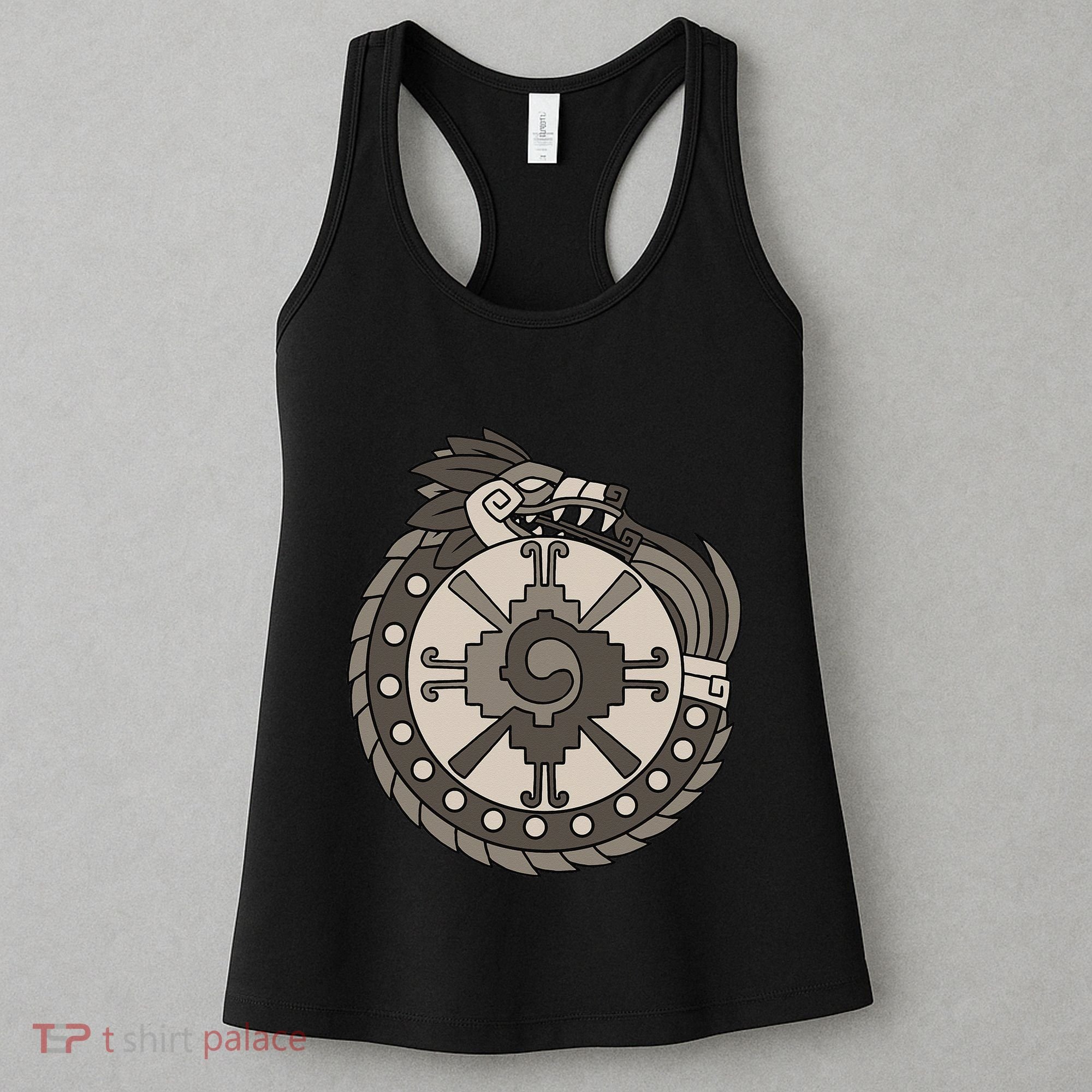 Quetzalcoatl Ouroboros Aztec Ancient Mayan Inca Toltec Women's Tank Top