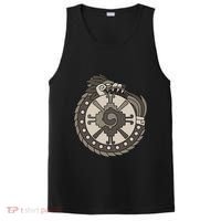Quetzalcoatl Ouroboros Aztec Ancient Mayan Inca Toltec PosiCharge Competitor Tank thumb 0