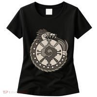 Quetzalcoatl Ouroboros Aztec Ancient Mayan Inca Toltec Women's T-Shirt thumb 0