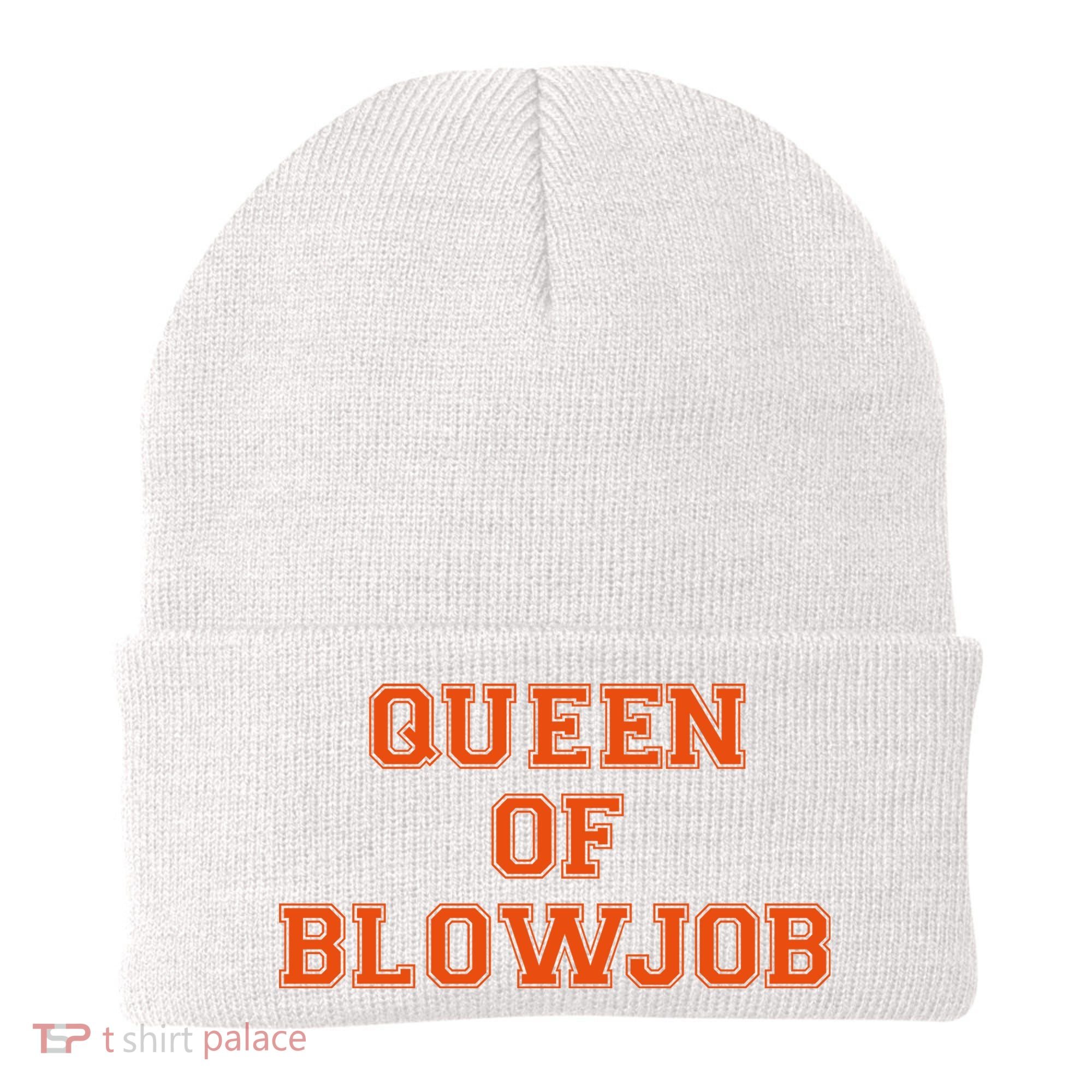 Queen Of Blowjob Beanie