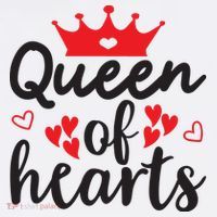 Queen Of Hearts, Wedding, Romantic, Valentine White Women's Tank Top thumb 5