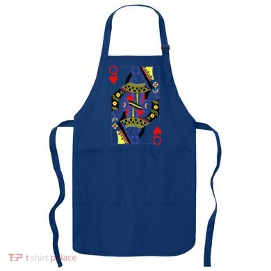 Queen Of Hearts Deck Of Cards Playing Cards Halloween Poker Apron