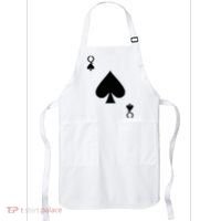 Queen of Spades Deck of Cards Halloween Costume Apron thumb 0