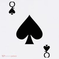 Queen of Spades Deck of Cards Halloween Costume T-Shirt thumb 7
