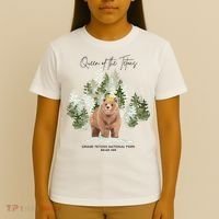Queen Of The Tetons Grizzly Bear 399 Gtnp T-Shirt thumb 4