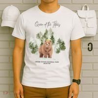 Queen Of The Tetons Grizzly Bear 399 Gtnp T-Shirt thumb 6