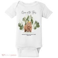 Queen Of The Tetons Grizzly Bear 399 Gtnp Baby Bodysuit thumb 0