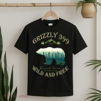 Queen Of The Teton Grizzly 399 Bear Wildlife Forest Preserve T-Shirt thumb 2